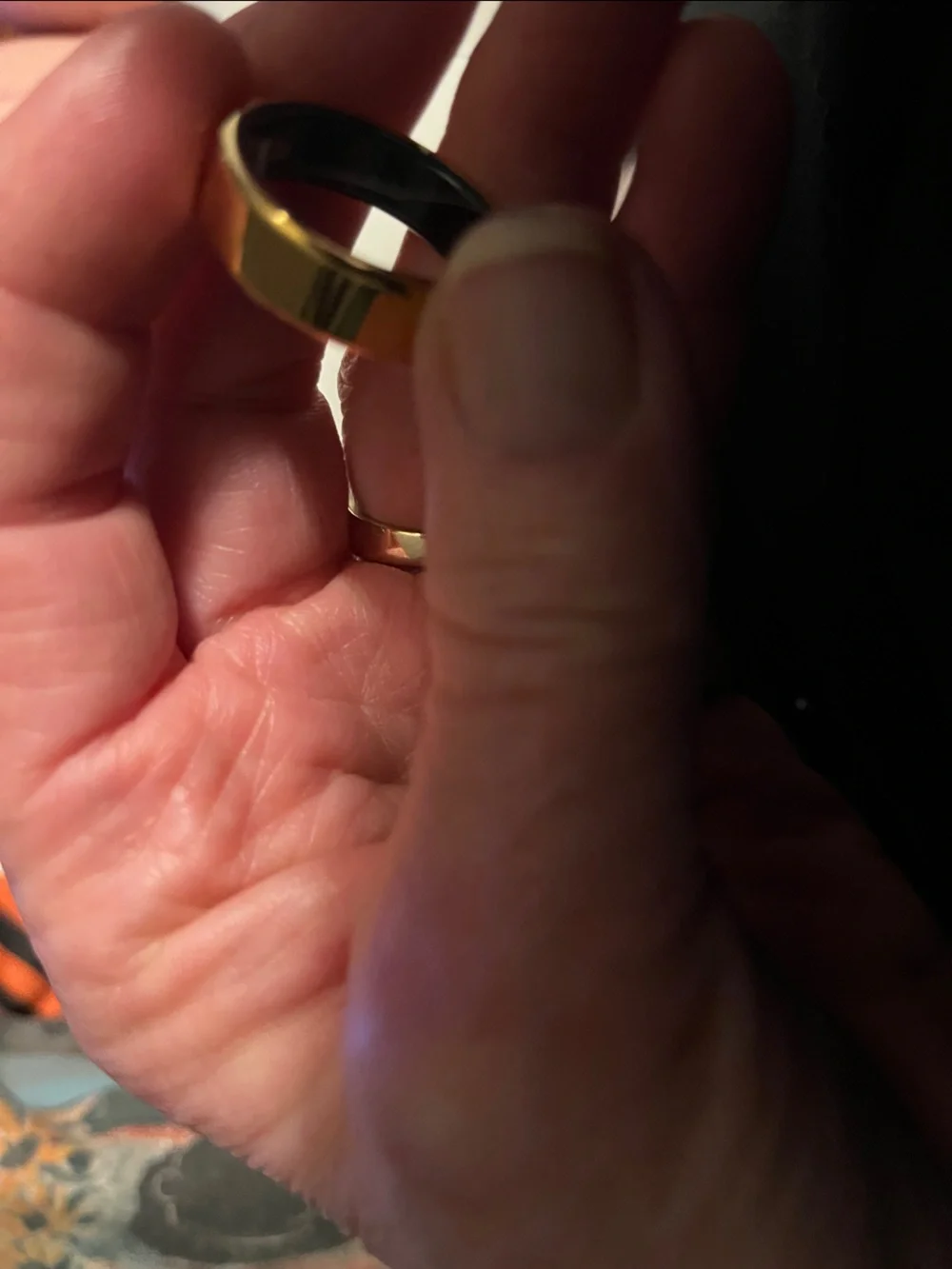 Black Smart Ring – Discreet Wearable Health & Notification Ring